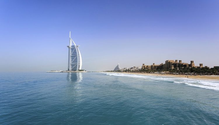 Burj Al Arab, Saudi. Original public domain image from Wikimedia Commons